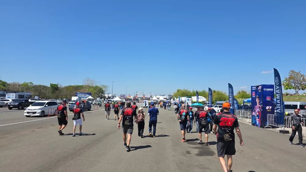 Race weekend at Chang International Circuit