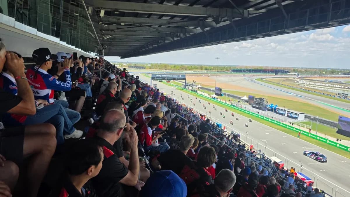 The Thailand Grand Prix comes alive