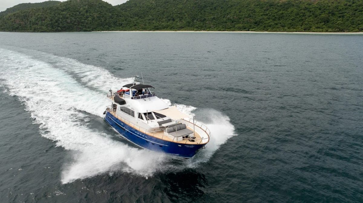 Ambition underway · Ocean Marina Jomtien