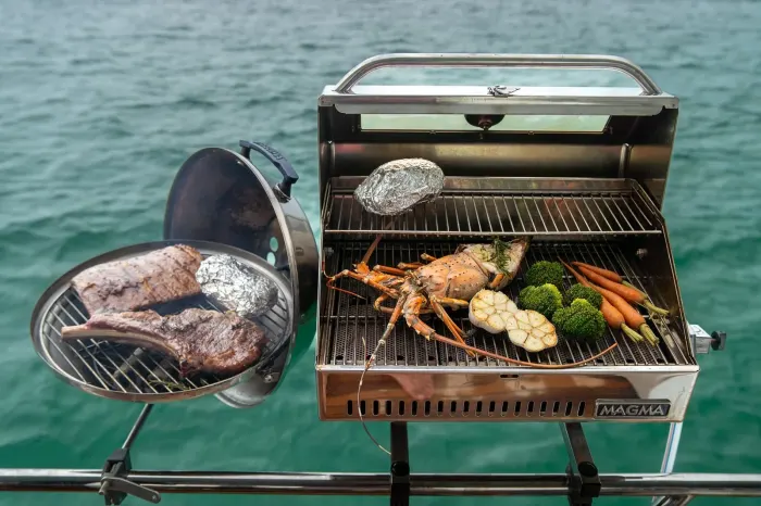 Western BBQ on board