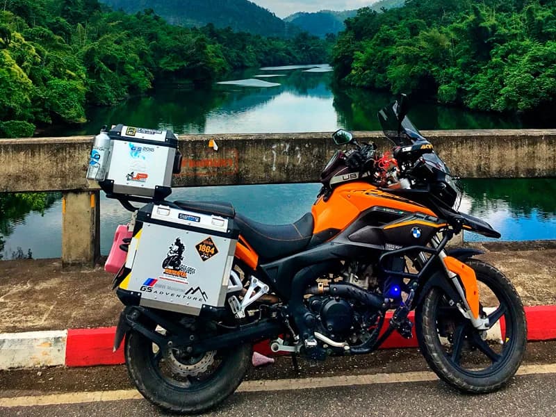 Swimming in crystal clear Erawan Falls pools