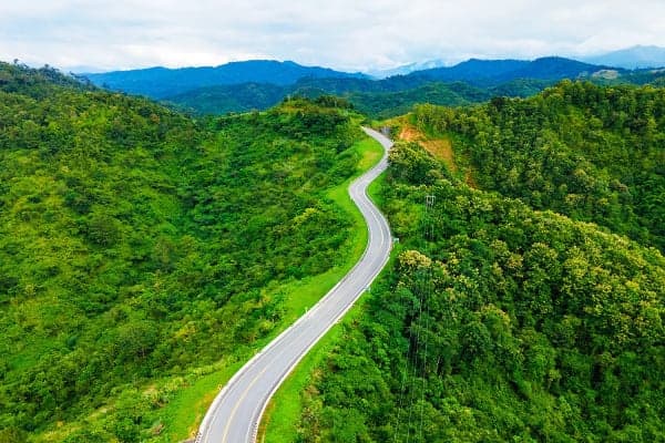 Motorcycle touring through northern Thailand highland provinces — Chiang Mai and Chiang Rai