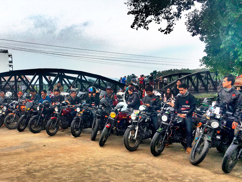 West Thailand Kkanchanaburi Motorcycle Tour